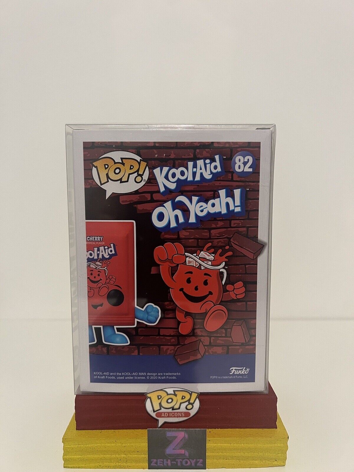 FUNKO POP! Ad Icons Kool-Aid Packet Cherry #82