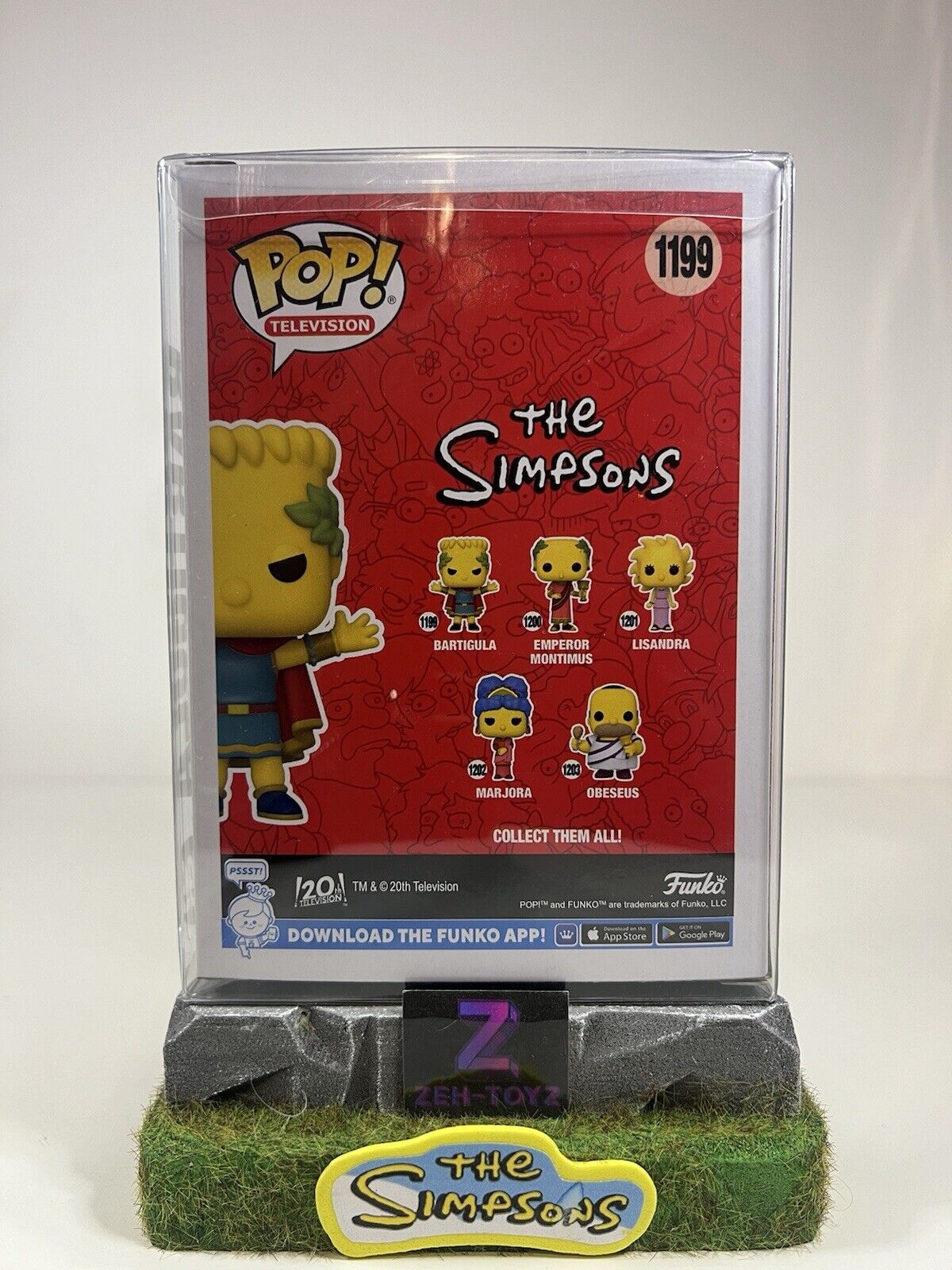 FUNKO POP! Animation TV The Simpsons Bart Simpson Bartigula #1199