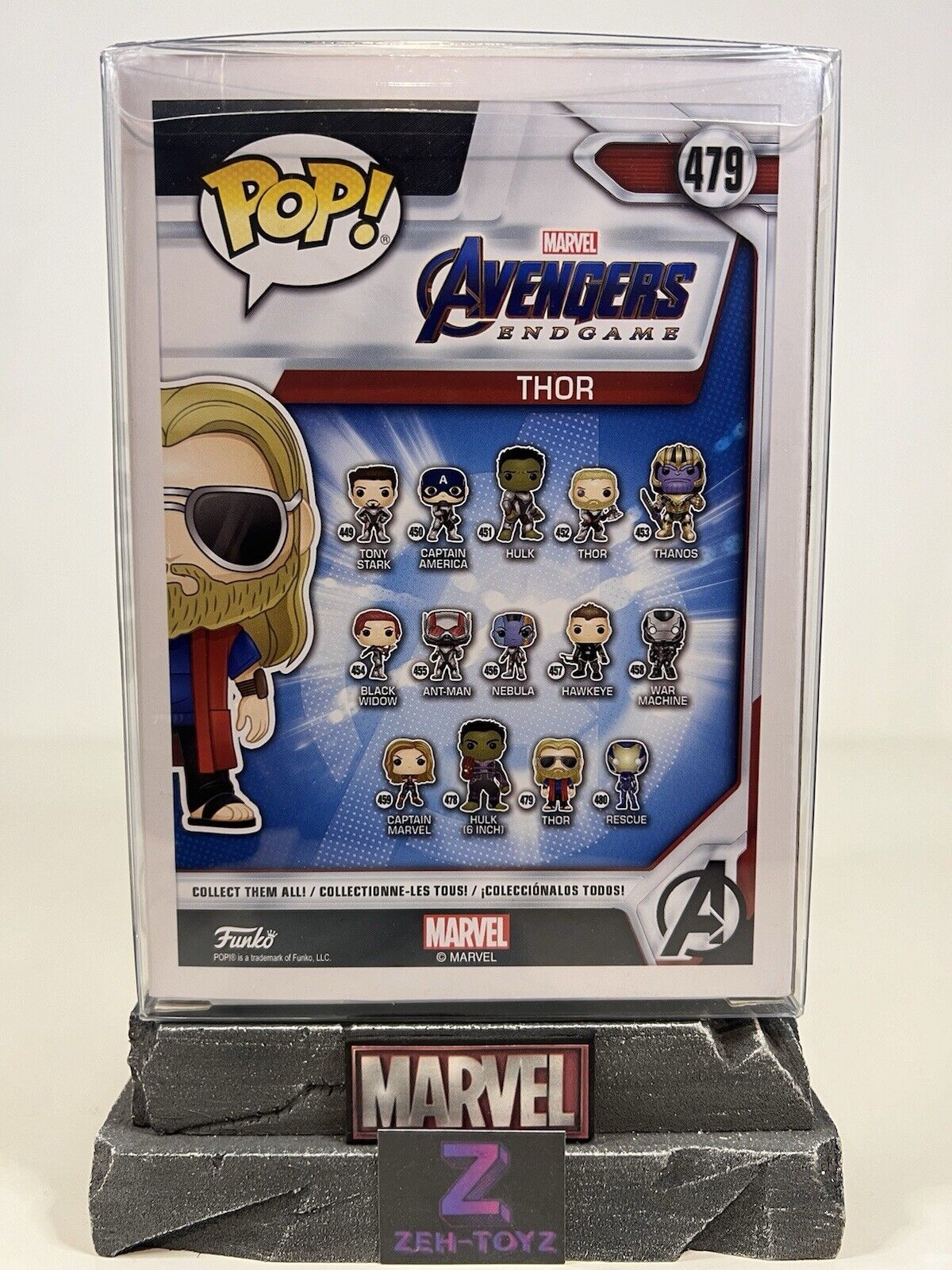 FUNKO POP! Marvel Studios Avengers End Game Thor #479