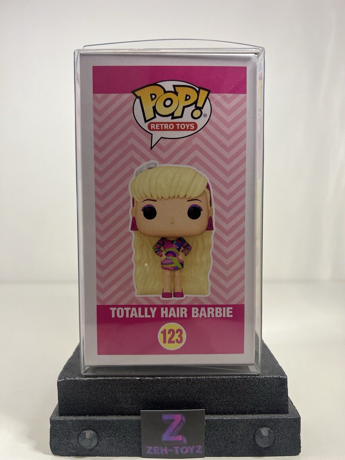 FUNKO POP! Retro Toys Barbie Doll Totally Hair Barbie #123