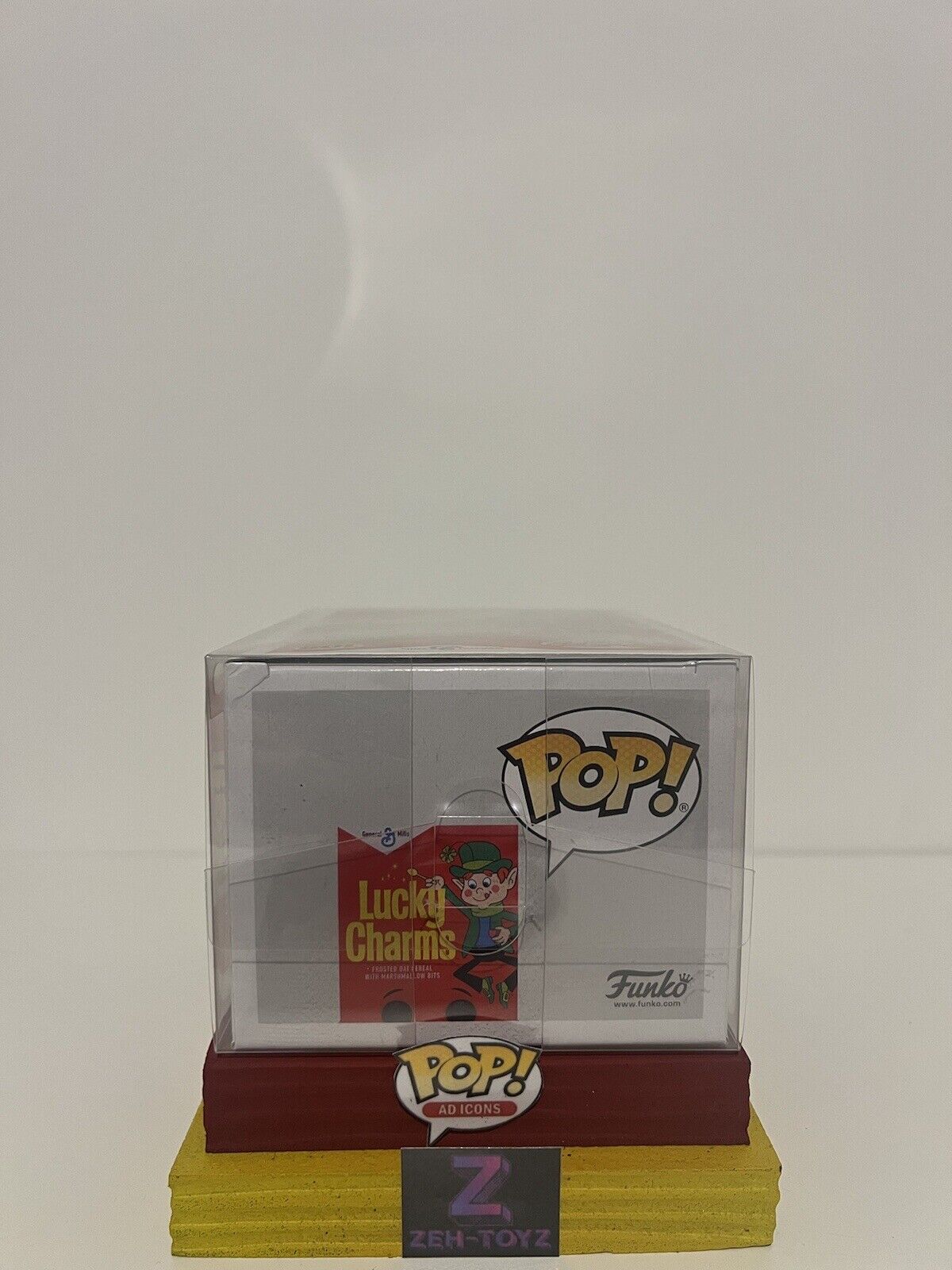 FUNKO POP! Ad Icons Lucky Charms Cereal Box #109 Funko Exclusive