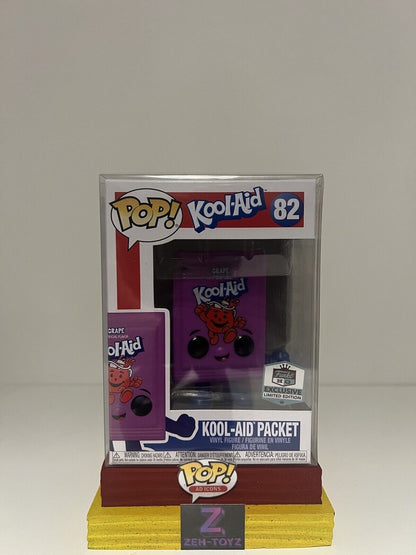 FUNKO POP! Ad Icons Grape Kool-Aid Packet #82 Funko HQ Exclusive