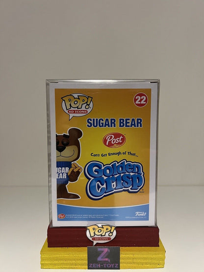 FUNKO POP Ad Icons Golden Crisp Cereal Sugar Bear #22 Target Exclusive