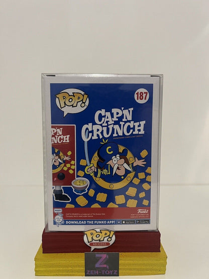 FUNKO POP Ad Icons Cap'n Crunch Cereal Cap'n Crunch #187