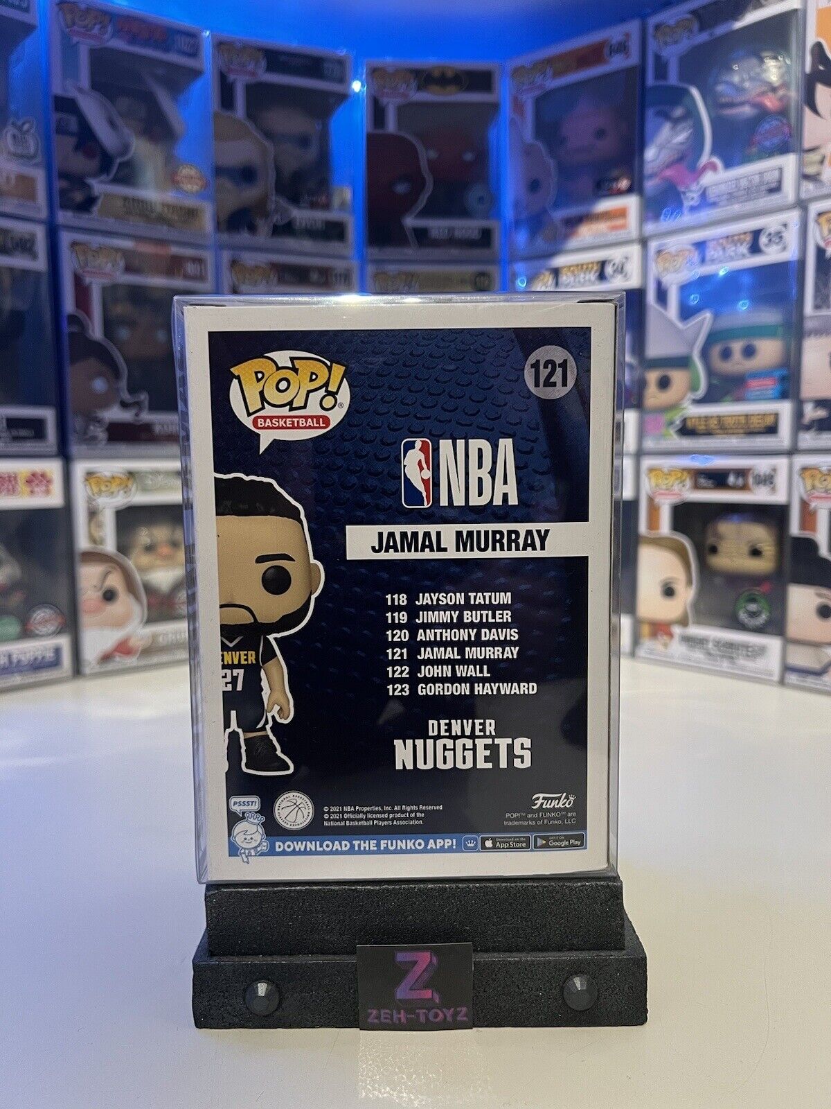 FUNKO POP! Basketball NBA Denver Nuggets Jamal Murray #121