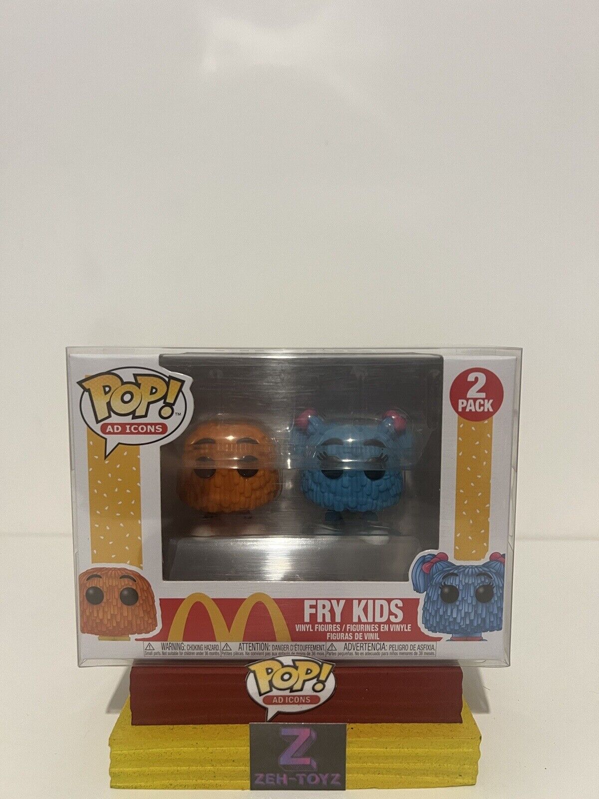 FUNKO POP! Ad Icons McDonalds Fry Kids #2 Pack