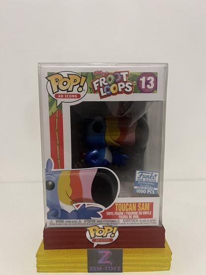 FUNKO POP! Ad Icons Froot Loops Toucan Sam #13 Metalic 1000pcs Limited Edition