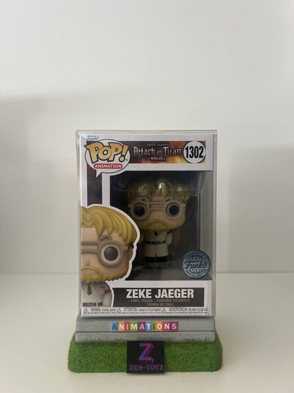 FUNKO POP! Anime Animation Attack On Titan Zeke Jaeger#1302