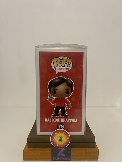 FUNKO POP! Television The Big Bang Theory Raj Koothrappali Star Trek #76