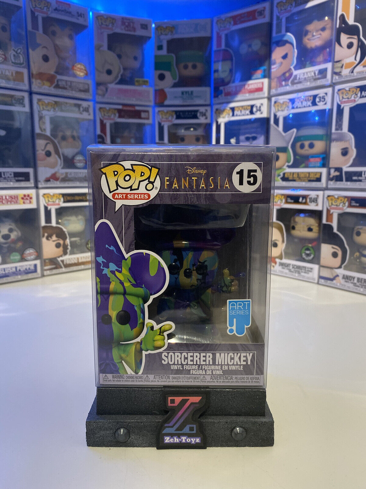 FUNKO POP! Disney Fantasia Sorcerer Mickey #15 Art Series