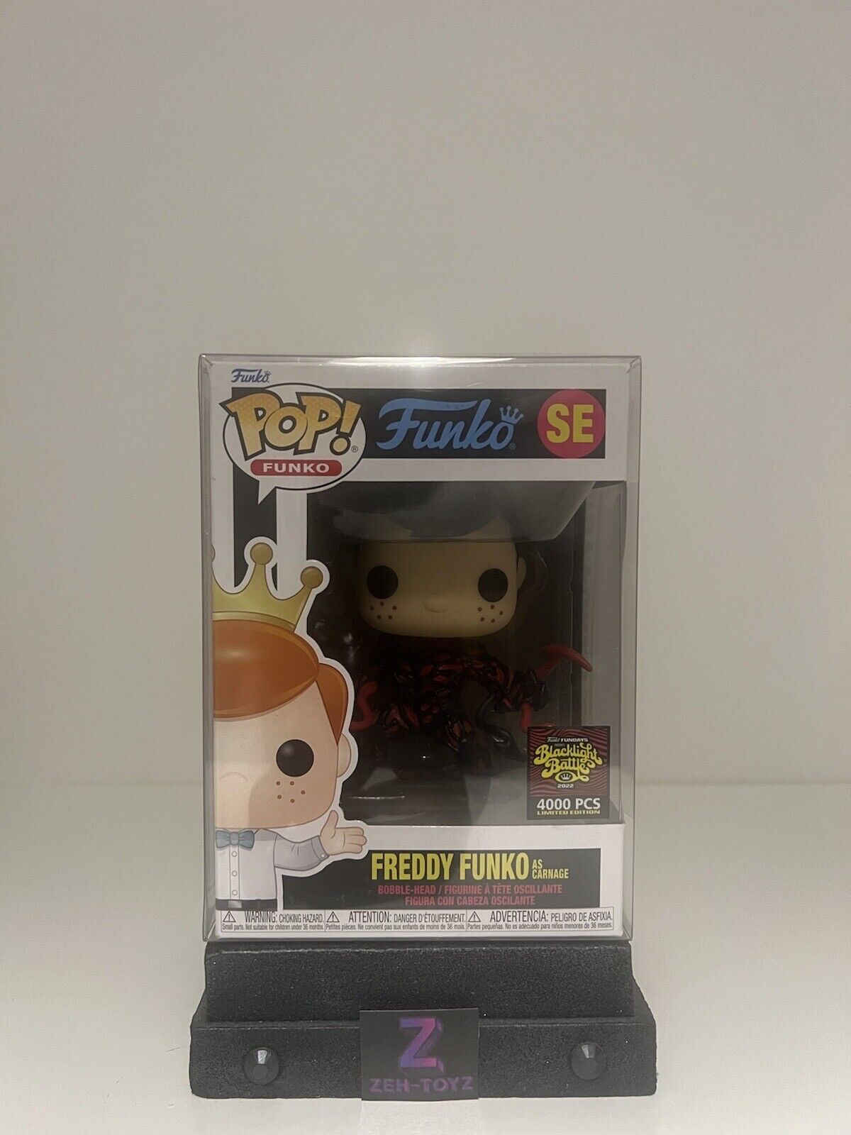 FUNKO POP! Marvel Studios Freddy Funko As Carnage #SE 4000pcs