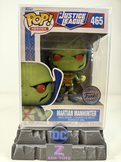 FUNKO POP! DC Universe Heroes Justice League Martian Manhunter #465