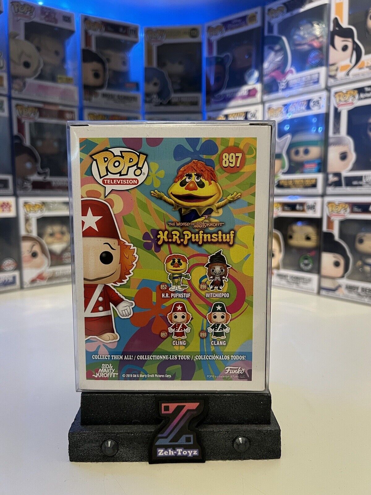 FUNKO POP! Television H.R. Pufnstuf Cling #897 Convention Exclusive