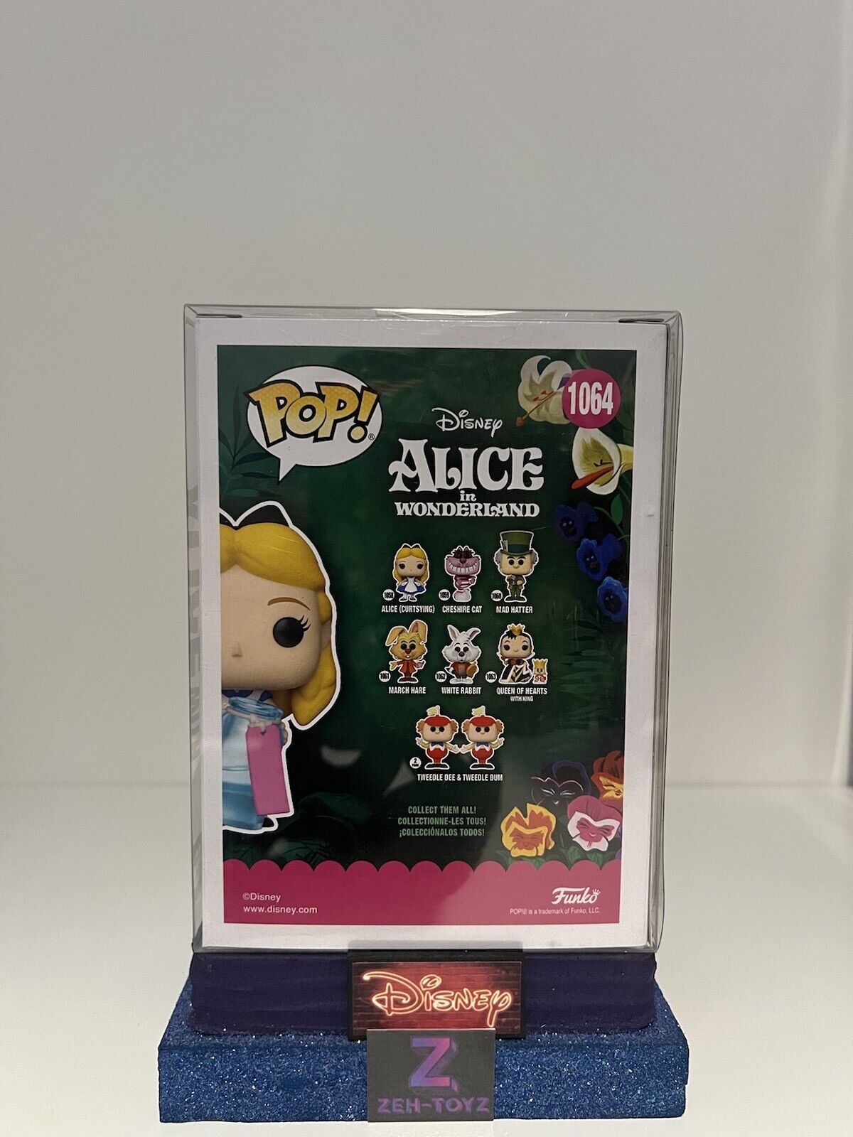 FUNKO POP! Disney Alice In Wonderland Alice With Bottle #1064 Exclusive