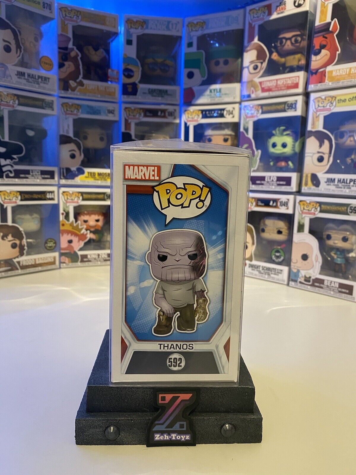 FUNKO POP! Movies Marvel Avengers End Game Thanos #592 Convention Exclusive