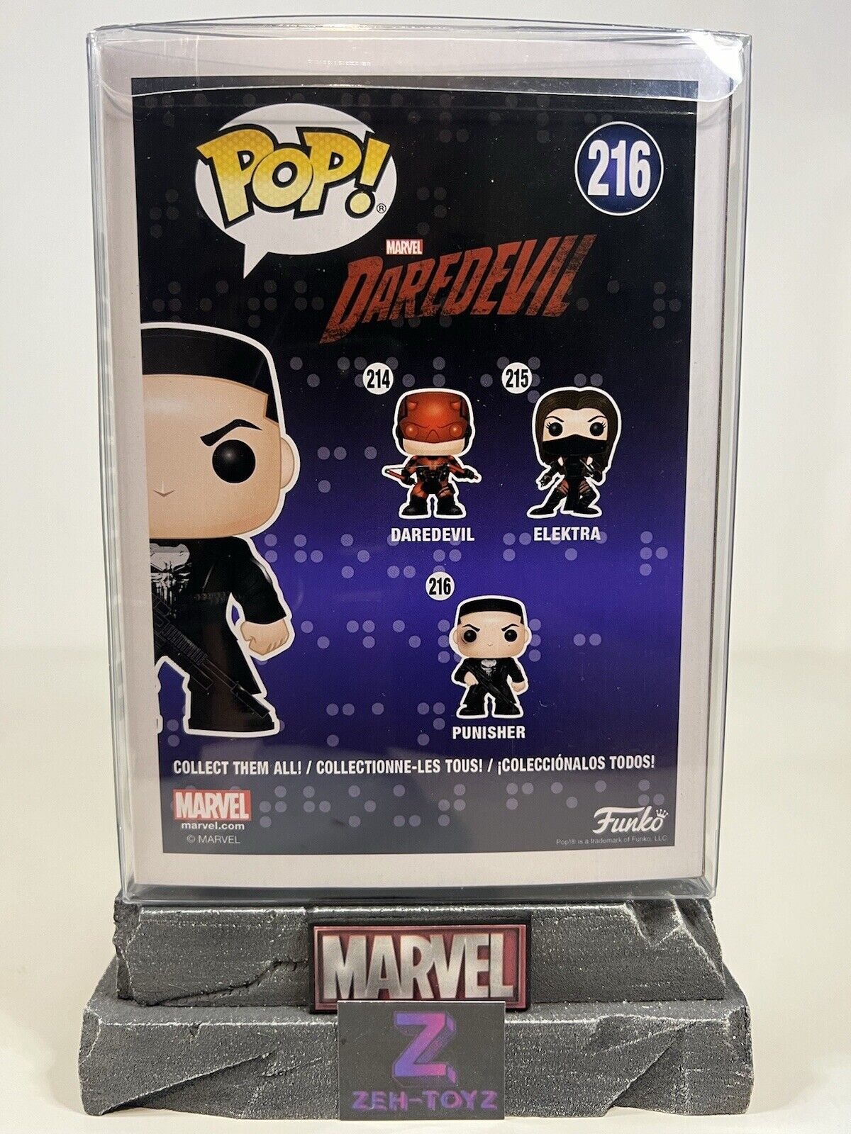 FUNKO POP! Marvel Studios Daredevil Punisher #216