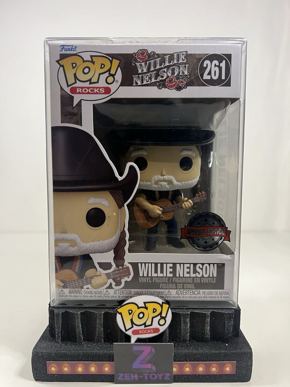 FUNKO POP! Music Pop Rocks Willie Nelson #261 Special Edition