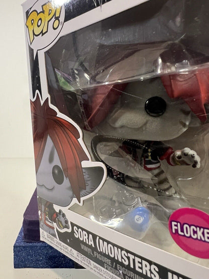 FUNKO POP! Disney Games Kingdom Hearts Sora (Monsters Inc) #485 Flocked