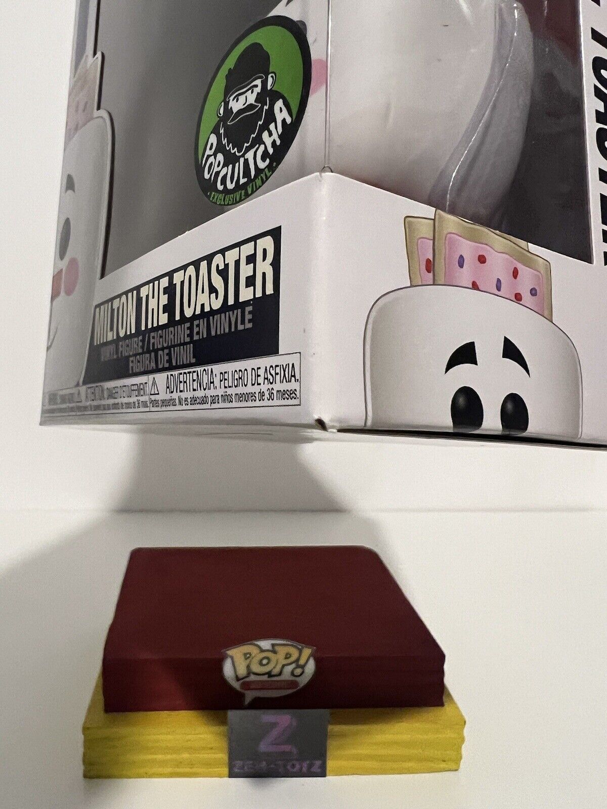 FUNKO POP! Ad Icons Pop Tarts Milton The Toaster #56 Popcultcha Exclusive