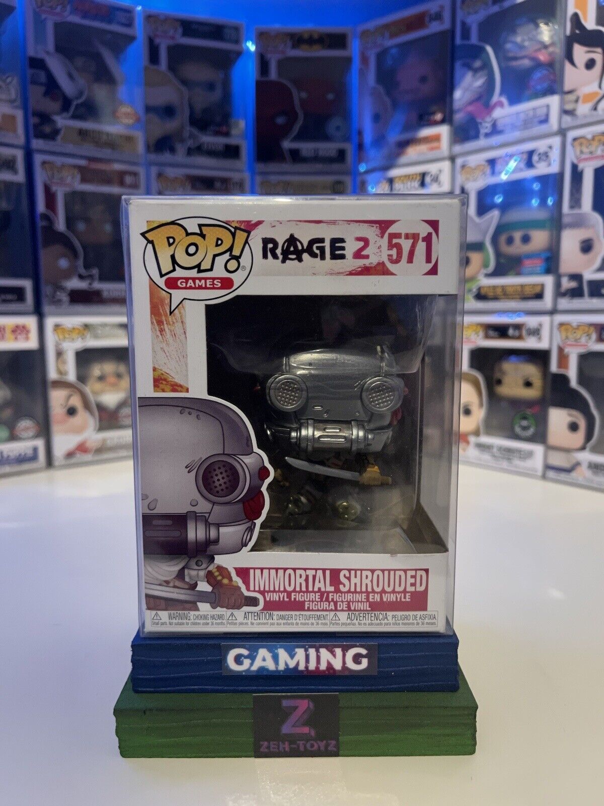 FUNKO POP! Games Rage 2 Immortal Shrouded #571