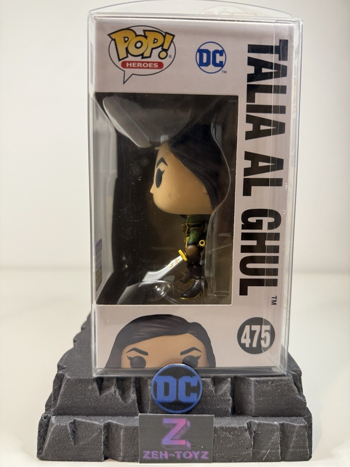 FUNKO POP! DC Universe Heroes Batman Talia Al Ghul #475 Convention Exclusive