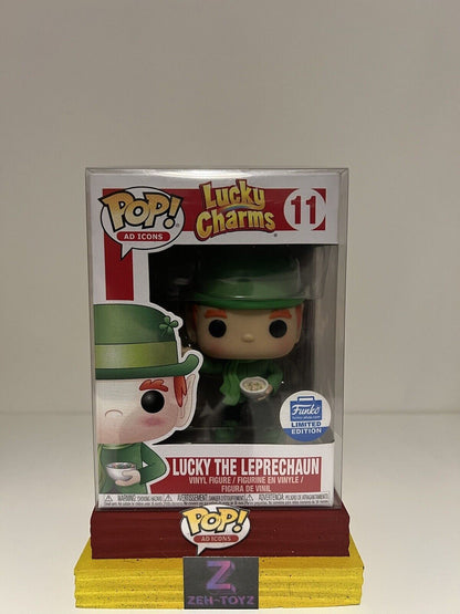 FUNKO POP! Ad Icons Lucky Charms Cereal Lucky The Leprechaun #11 Exclusive