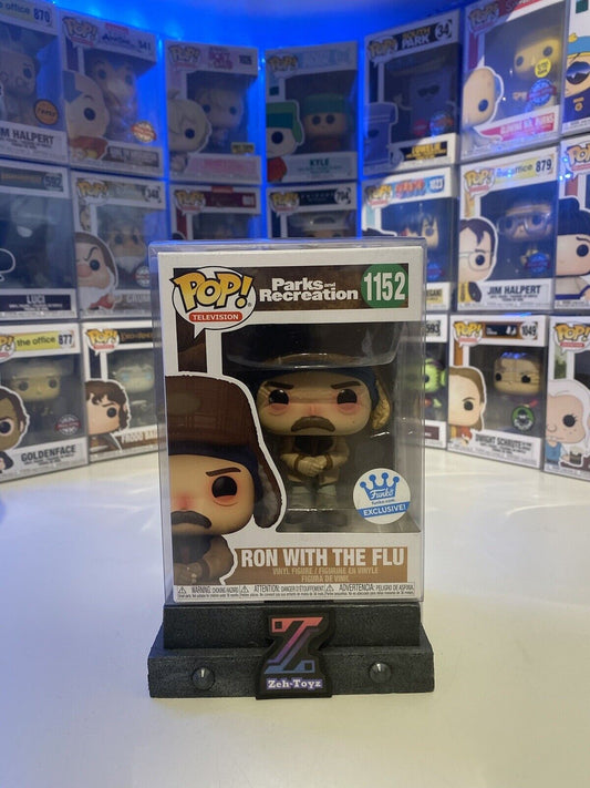 FUNKO POP! Television Parks And Recreation Ron With The Flu #1152 Exclusive