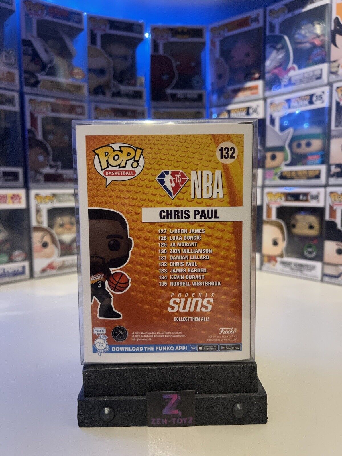 FUNKO POP! Basketball NBA Phoenix Suns #132