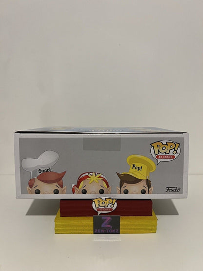 FUNKO POP! Ad Icons Rice Krispies Cereal Snap! Crackle! Pop! 3 Pack