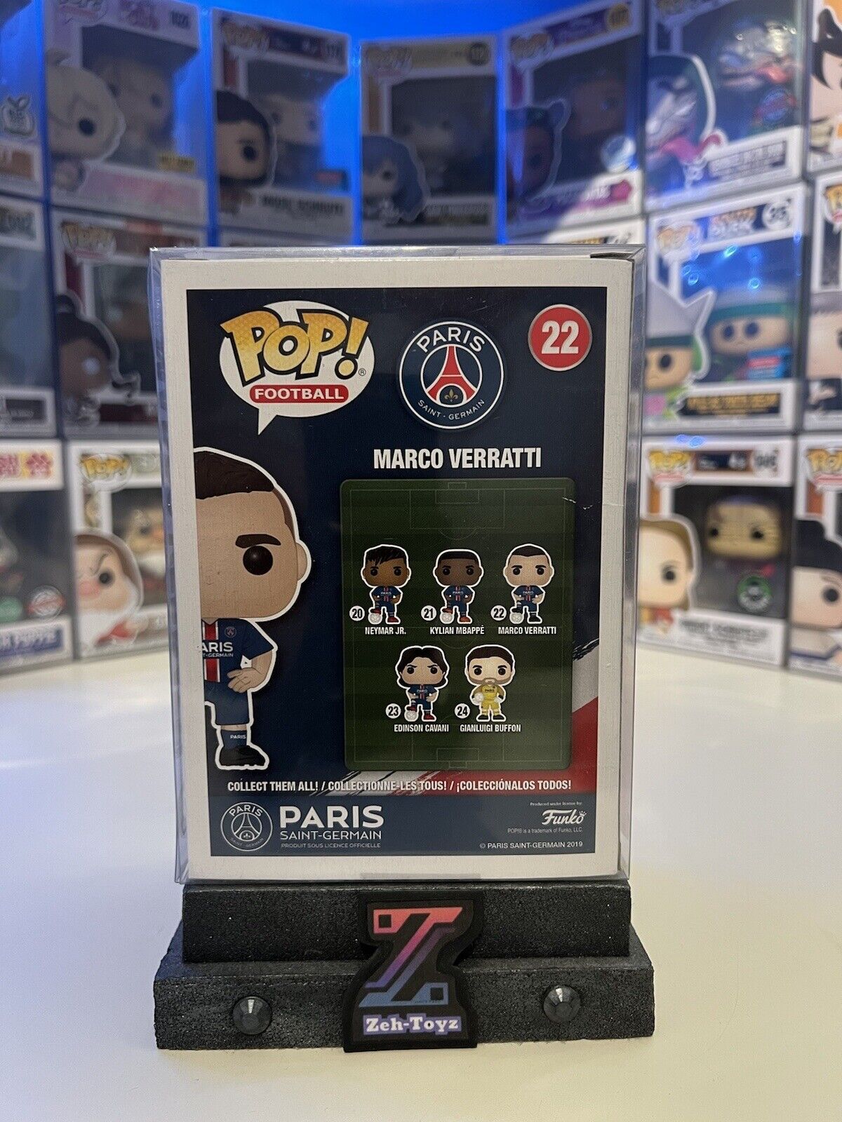 FUNKO POP! Sports Football PSG Marco Veratti #22