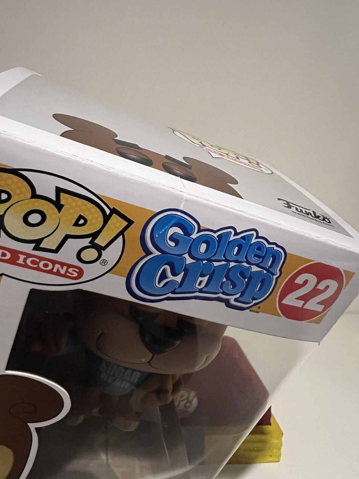 FUNKO POP Ad Icons Golden Crisp Cereal Sugar Bear #22 Target Exclusive