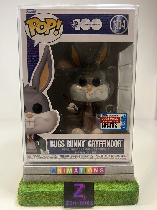 FUNKO POP! Animation Looney Tunes Bugs Bunny Gryffindor #1334 Exclusive