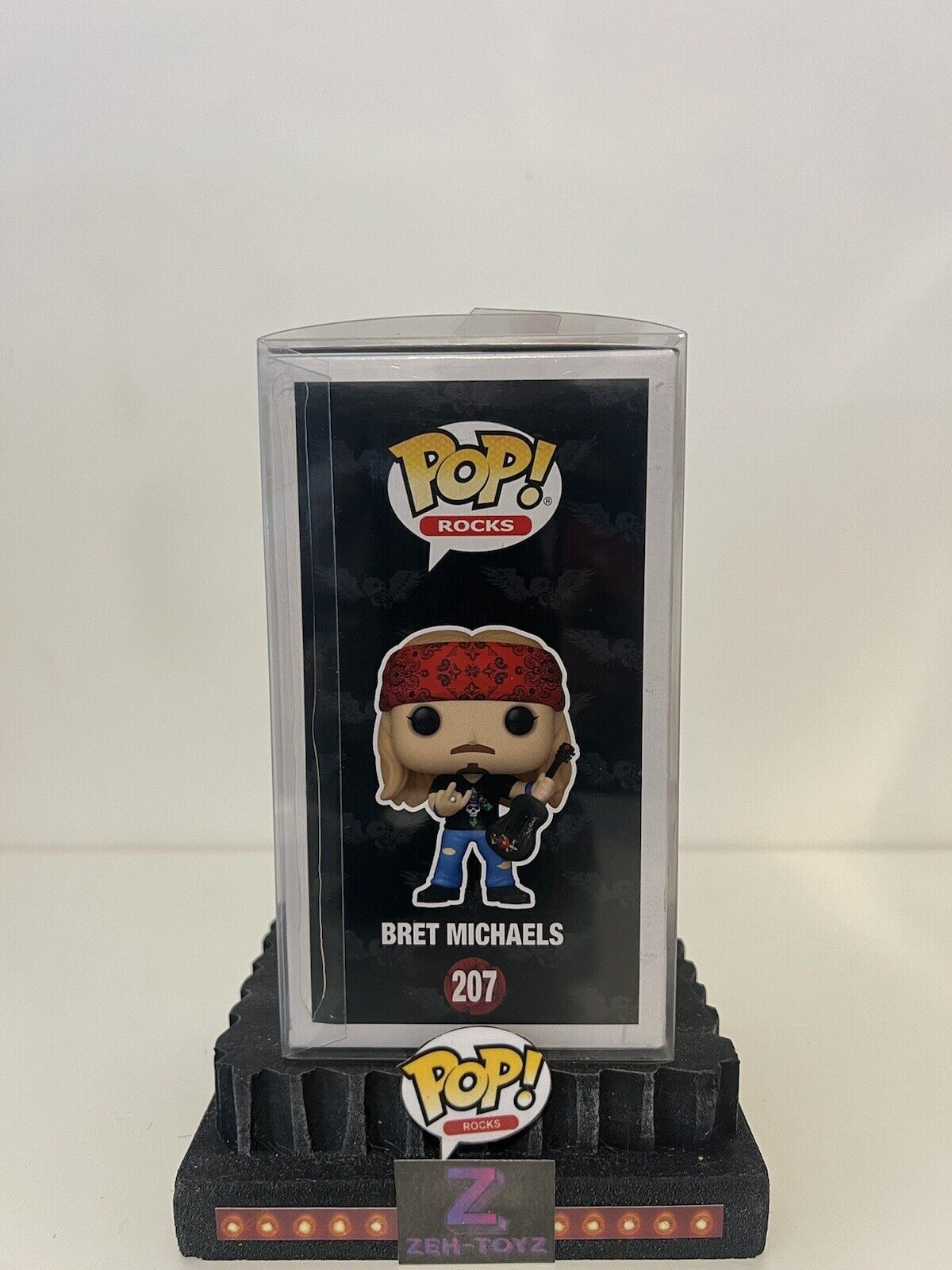 FUNKO POP! POP Rocks Music Bret Michaels #207