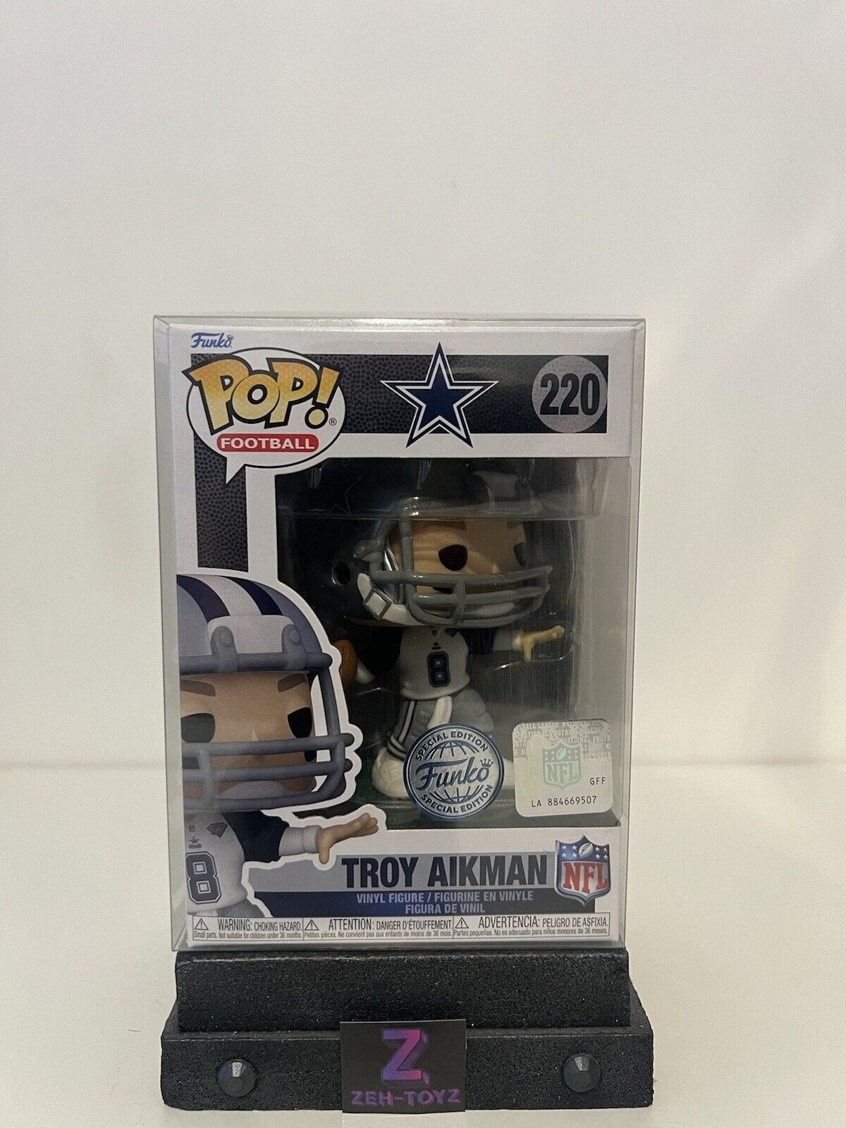 FUNKO POP! VINYL - DALLAS COWBOYS - TROY AIKMAN #220 - SPECIAL EDITION