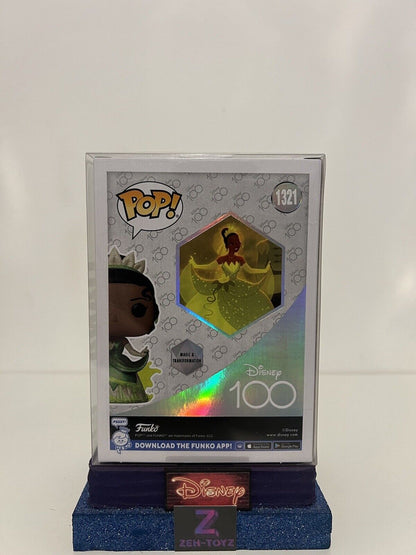 FUNKO POP! Disney 100 Princess Tiana #1321 Diamond Collection Exclusive