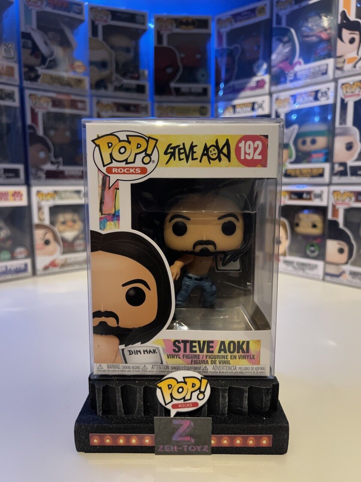 FUNKO POP! Music Pop Rocks Steve Aoki #192