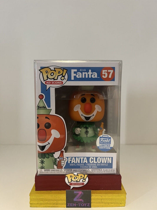 FUNKO POP! Ad Icons Drink Fanta - Fanta Clown #57 Funko Shop Exclusive