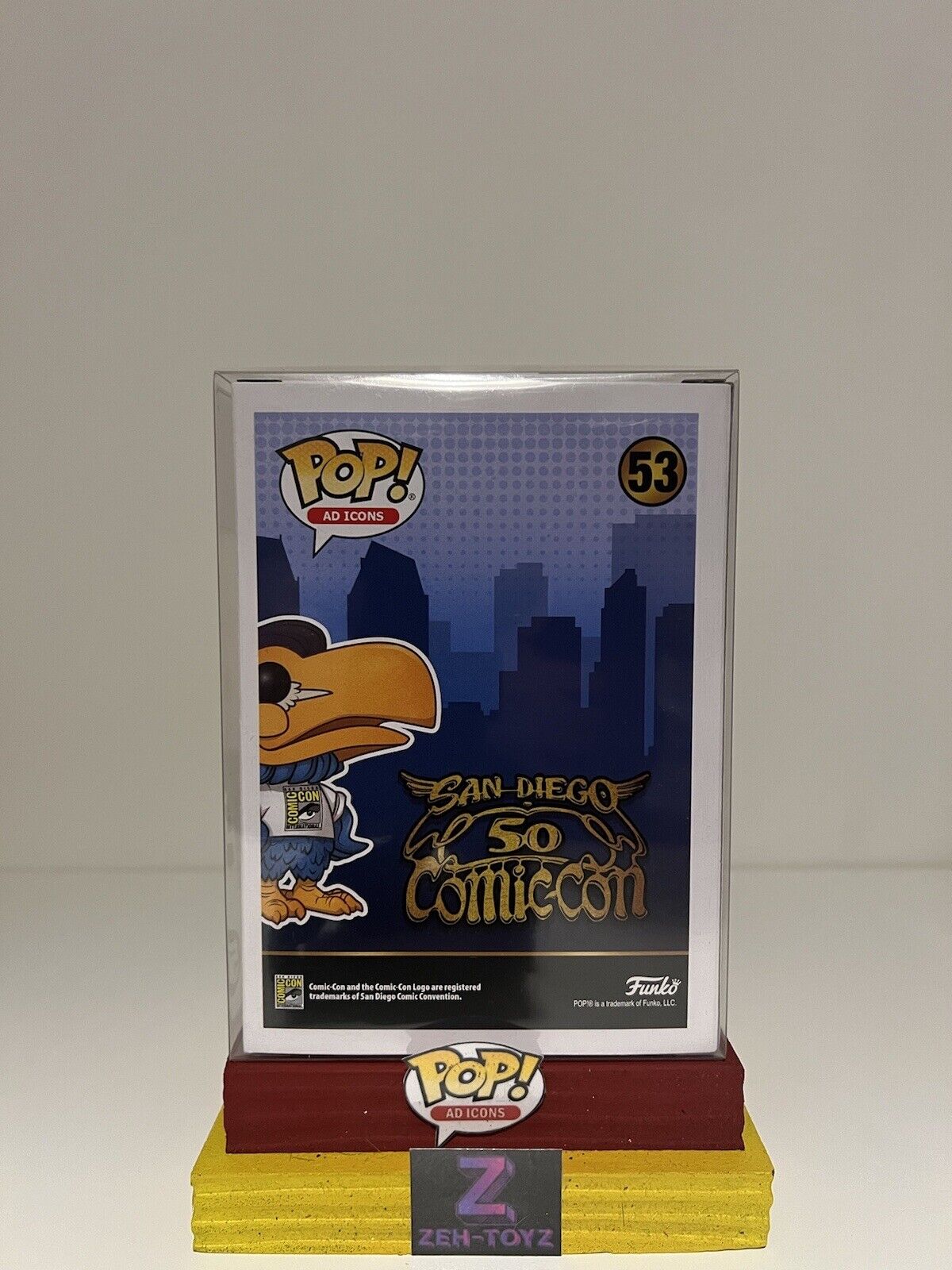 FUNKO POP Ad Icons Toucan #53 San Diego Comic Con Convention Exclusive