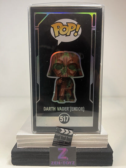 FUNKO POP! Movies Star Wars Darth Vader (Endor) #517 Art Series Exclusive