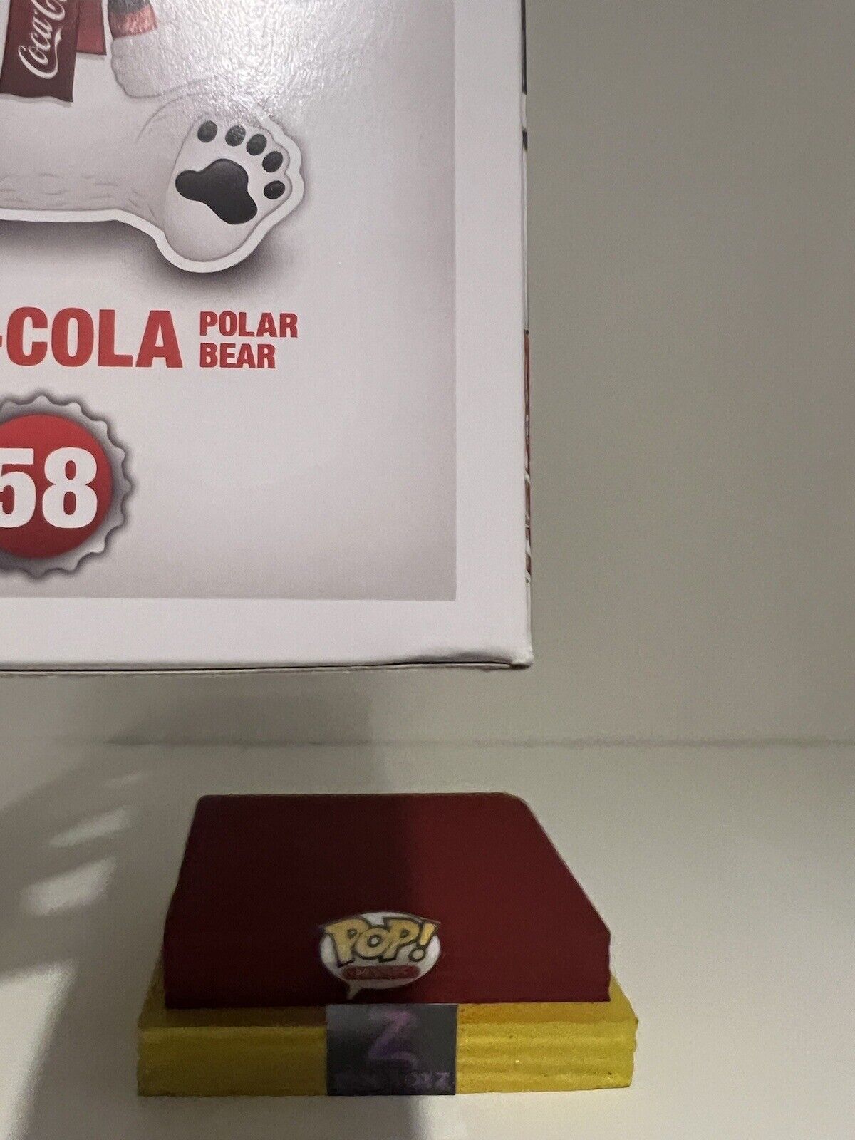 FUNKO POP! Ad Icons Coca-Cola Polar Bear #58 Special Edition Diamond Collection