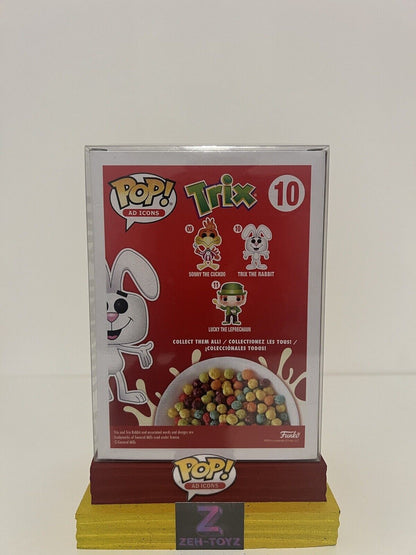 FUNKO POP! Ad Icons Trix Cereal Trix Rabbit #10 Flocked Funko Shop 3500pcs