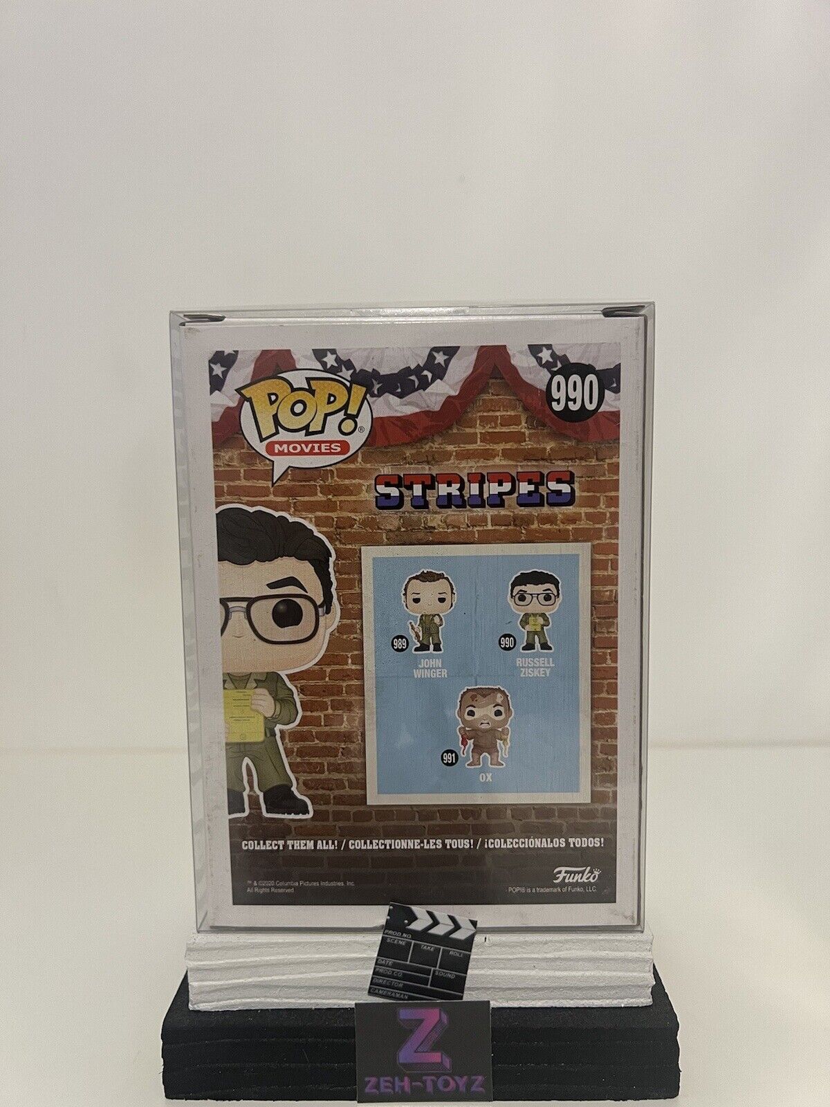 FUNKO POP! VINYL - Movies Stripes Russel Ziskey #990