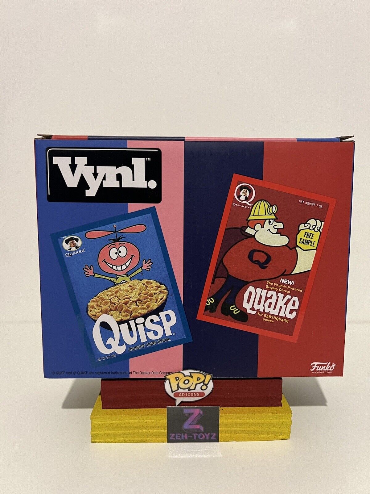 FUNKO VYNL Ad Icons Quisp & Quake #2 Pack - Summer Exclusive