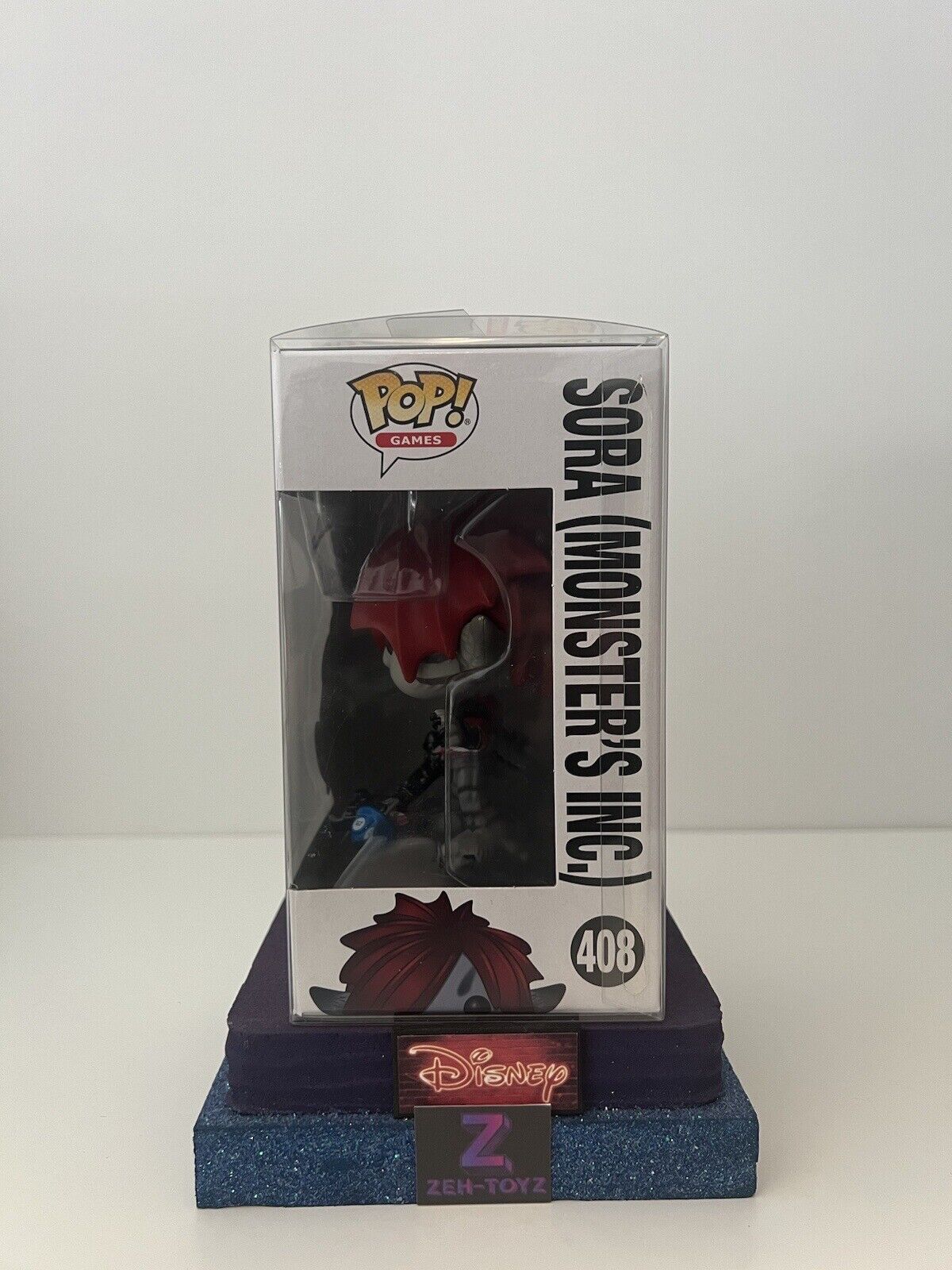 FUNKO POP! Disney Games Kingdom Hearts Sora Monsters Inc #408