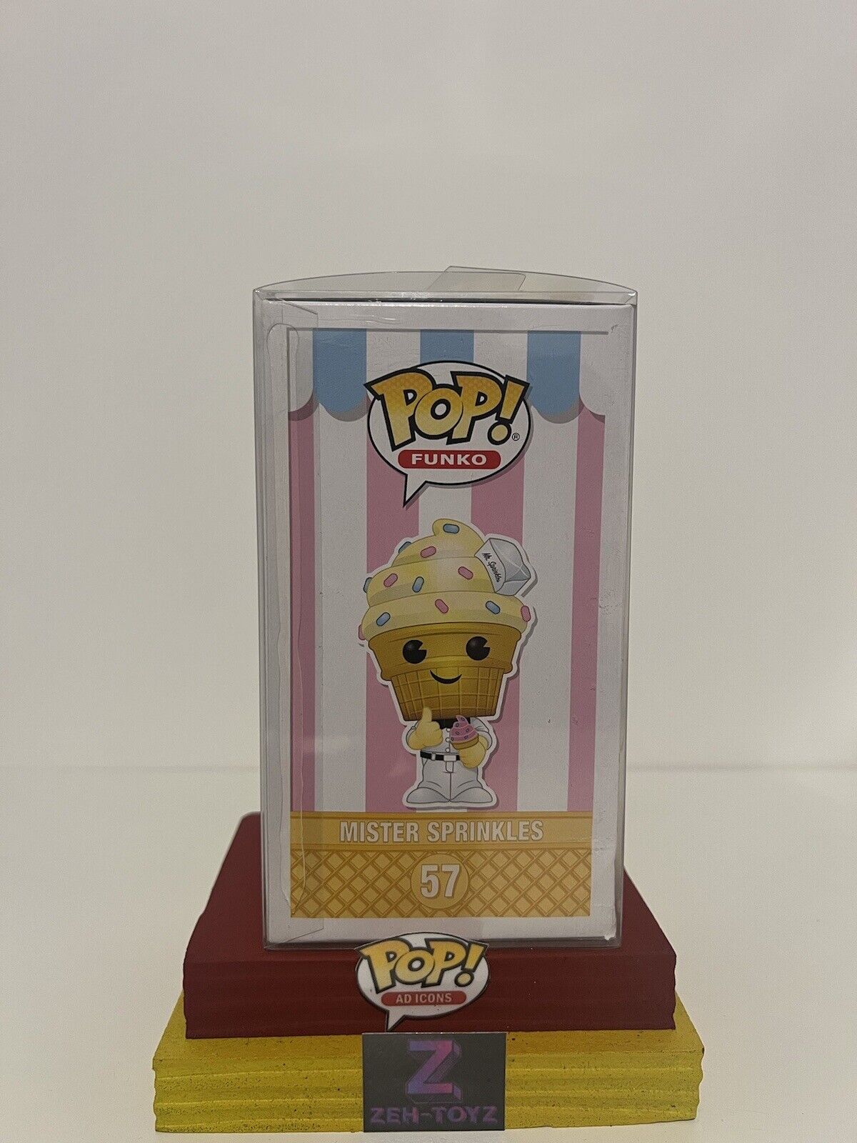 FUNKO POP! Funko Food Mister Sprinkles Chocolate #57 Exclusive