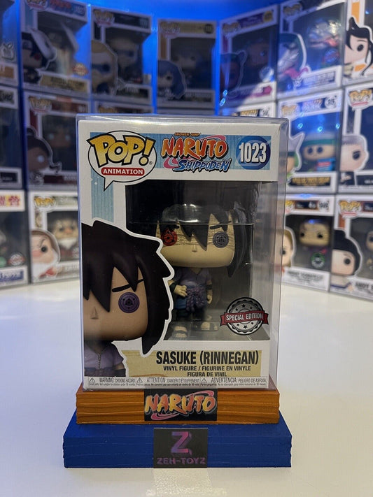 FUNKO POP! VINYL - NARUTO SHIPPUDEN - SASUKE (RINNEGAN) #1023 (BOX DAMAGE)