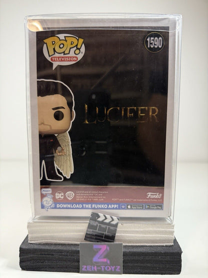 FUNKO POP! Television TV Lucifer With Angel Wings #1590 Convention Exclusive