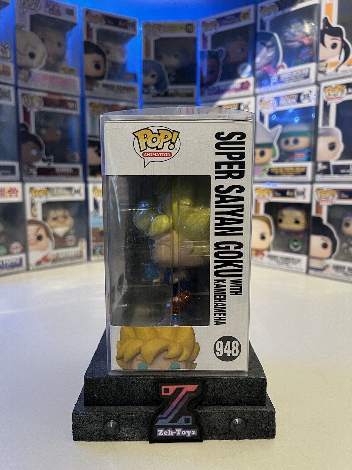 FUNKO POP! VINYL - DRAGON BALL Z - SUPER SAIYAN GOKU WITH KAMEHAMEHA #948