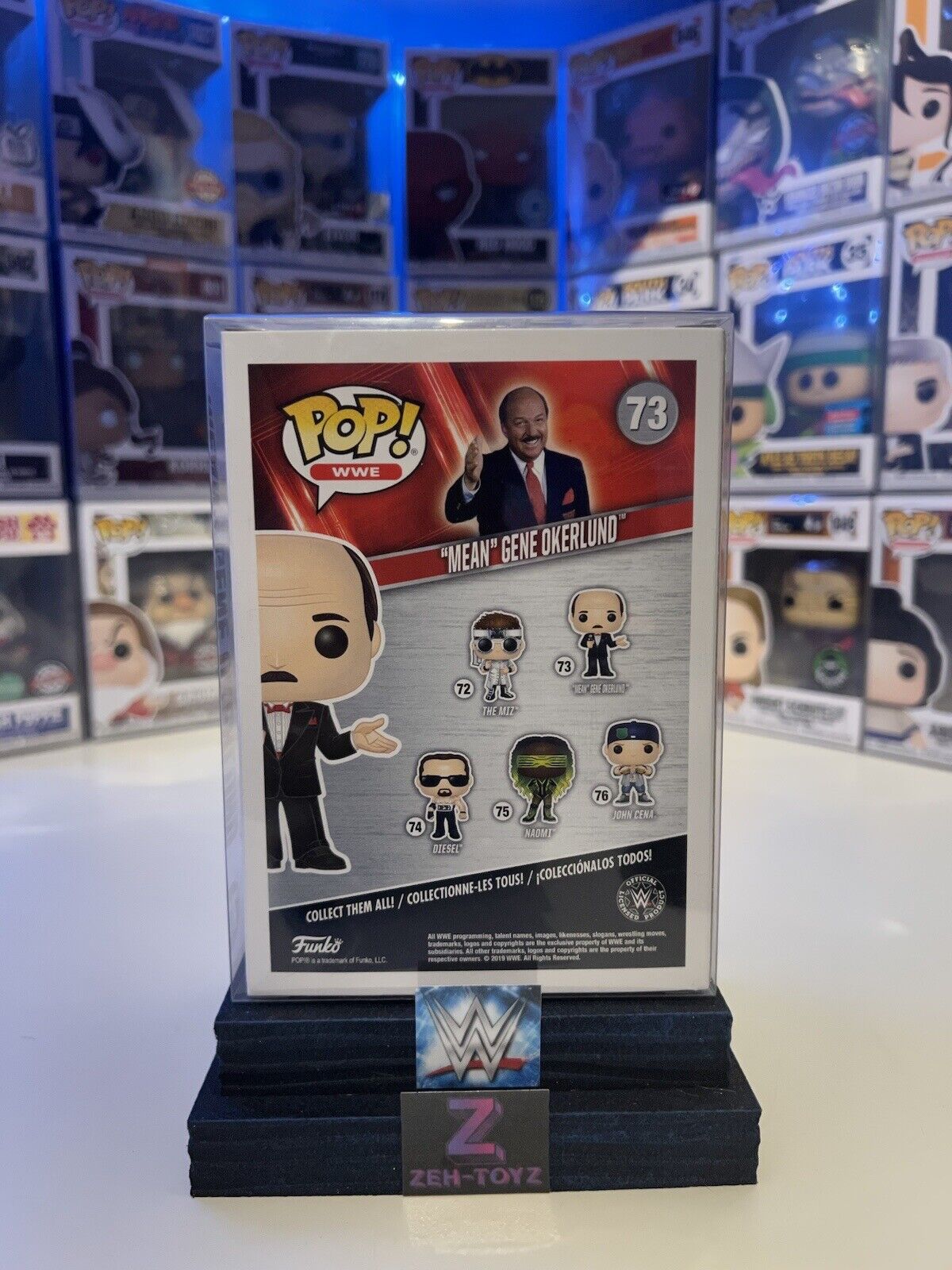 FUNKO POP! WWE Wrestling Smackdown Raw Mean Gene Okerlund #73