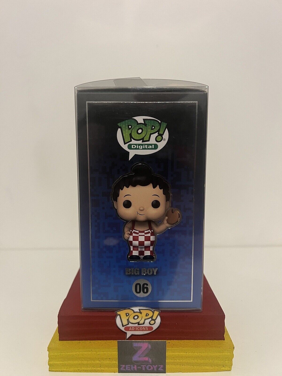 FUNKO POP! Ad Icons Big Boy Burger Big Boy #06 Digital 999 Pcs